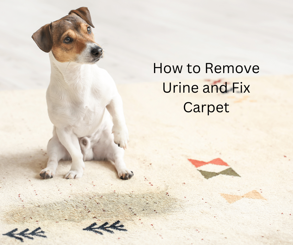 How to Remove Urine and Fix Carpet