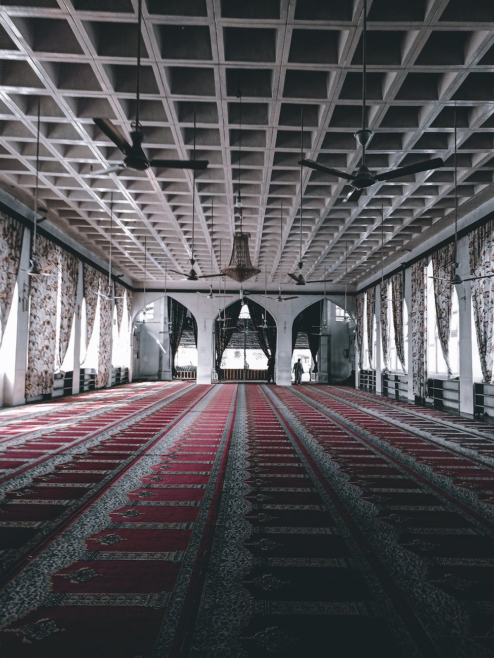 red carpet in the prayer room