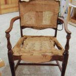 How to Reupholster an Armchair With Wooden Arms