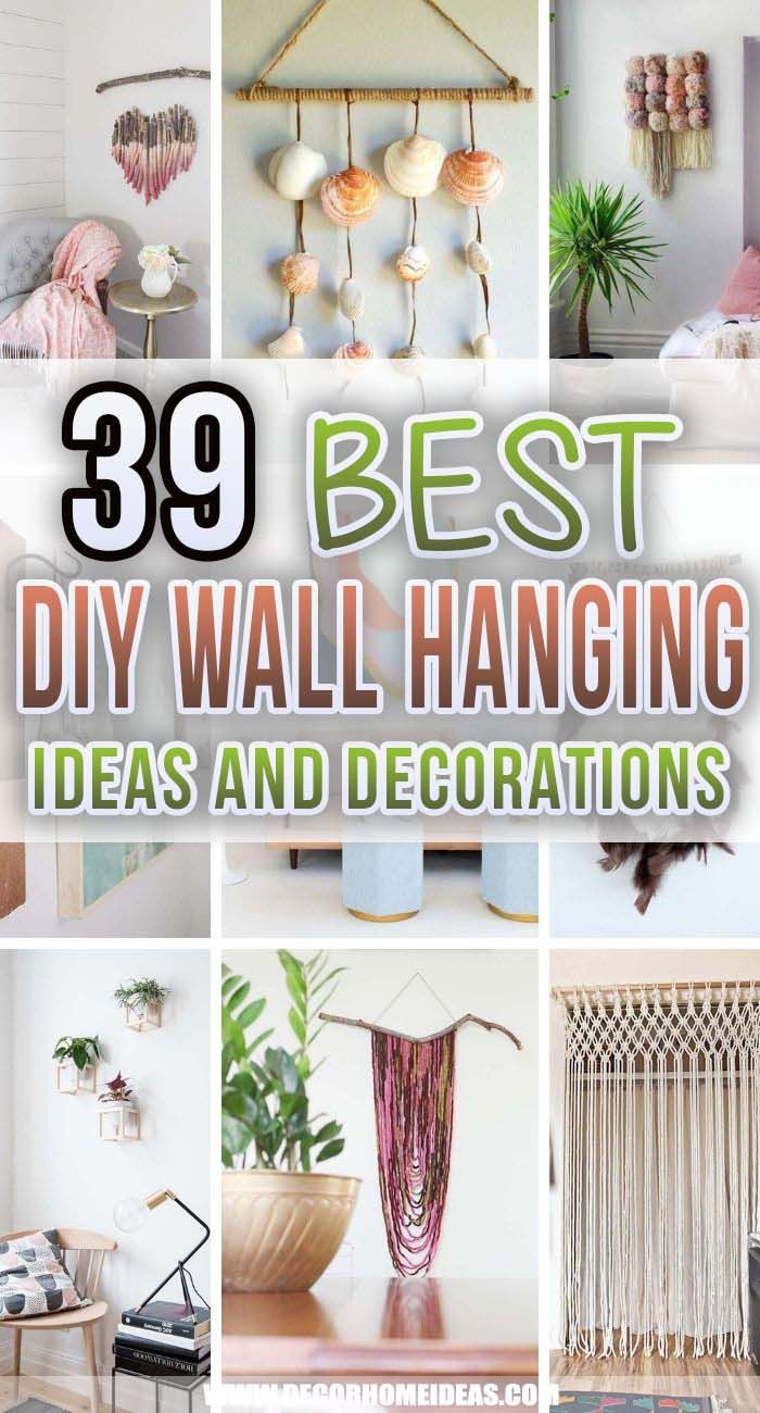 Hanging Home Decor Ideas