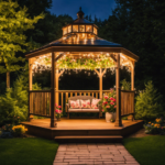 An image for a blog post about enhancing Patty's gazebo