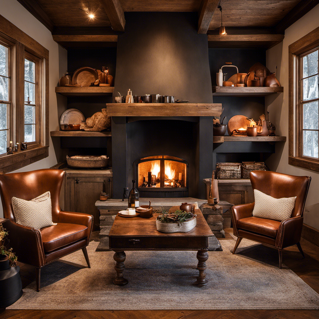 An image showcasing a broiler room transformed into a cozy retreat