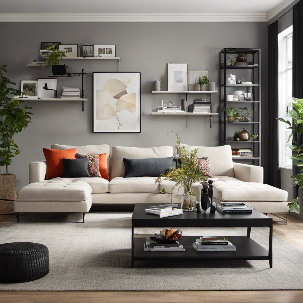 An image that showcases a modern, spacious living room with sleek Ikea furniture, vibrant home decor accents, and an inviting ambiance that embodies the endless possibilities for expansion in the furniture and home decor industry