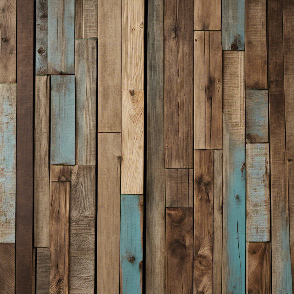 An image capturing the step-by-step process of crafting a stunning pallet wall decor