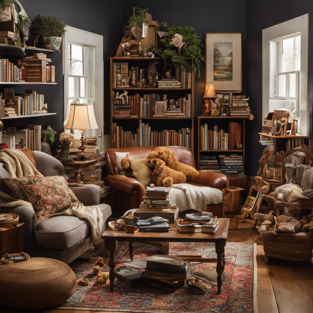 An image capturing the cozy chaos of a real family home