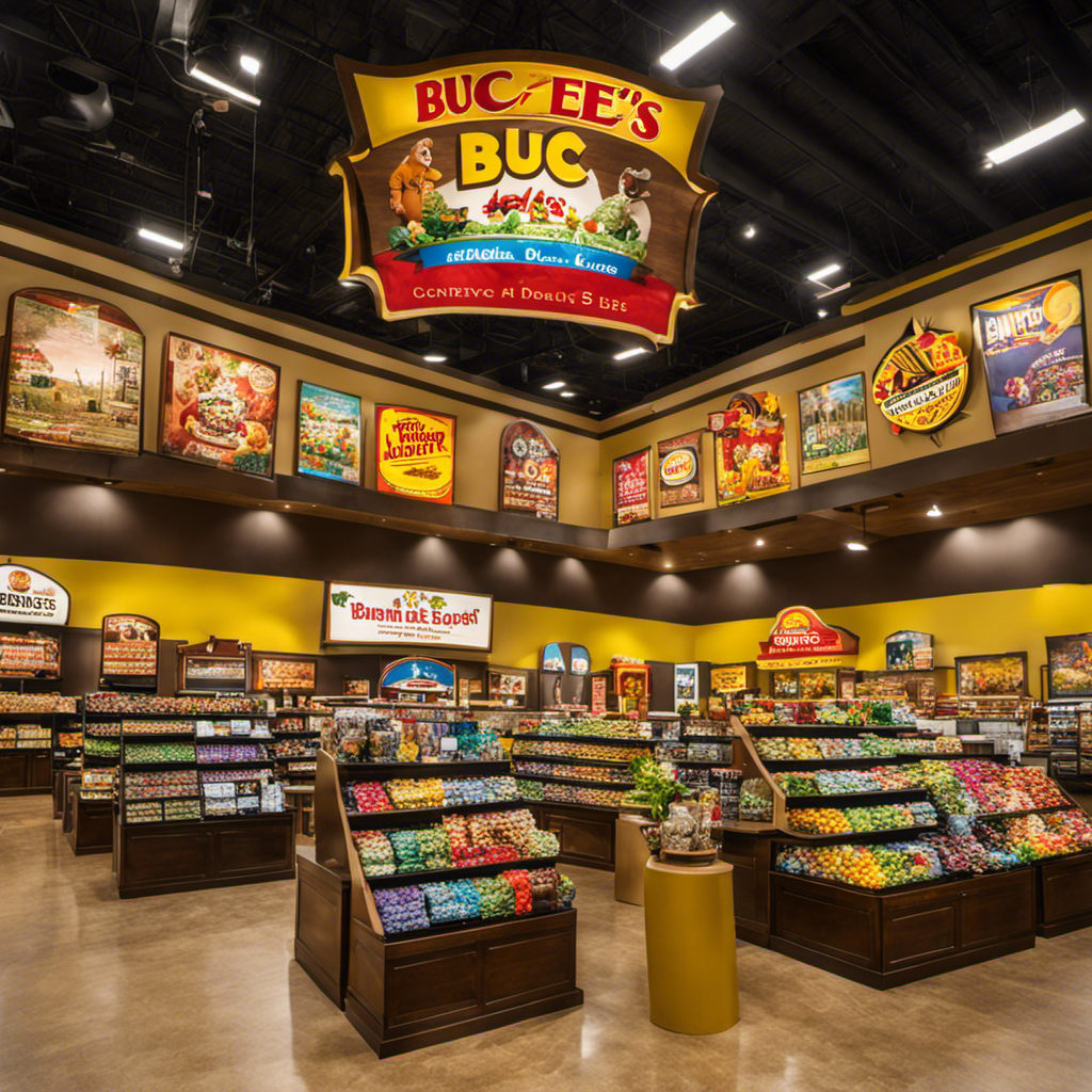 An image showcasing a computer screen displaying Buc-Ee's website's home decor section