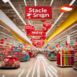 An image showcasing a vibrant Target store aisle, filled with newly arrived decorative items