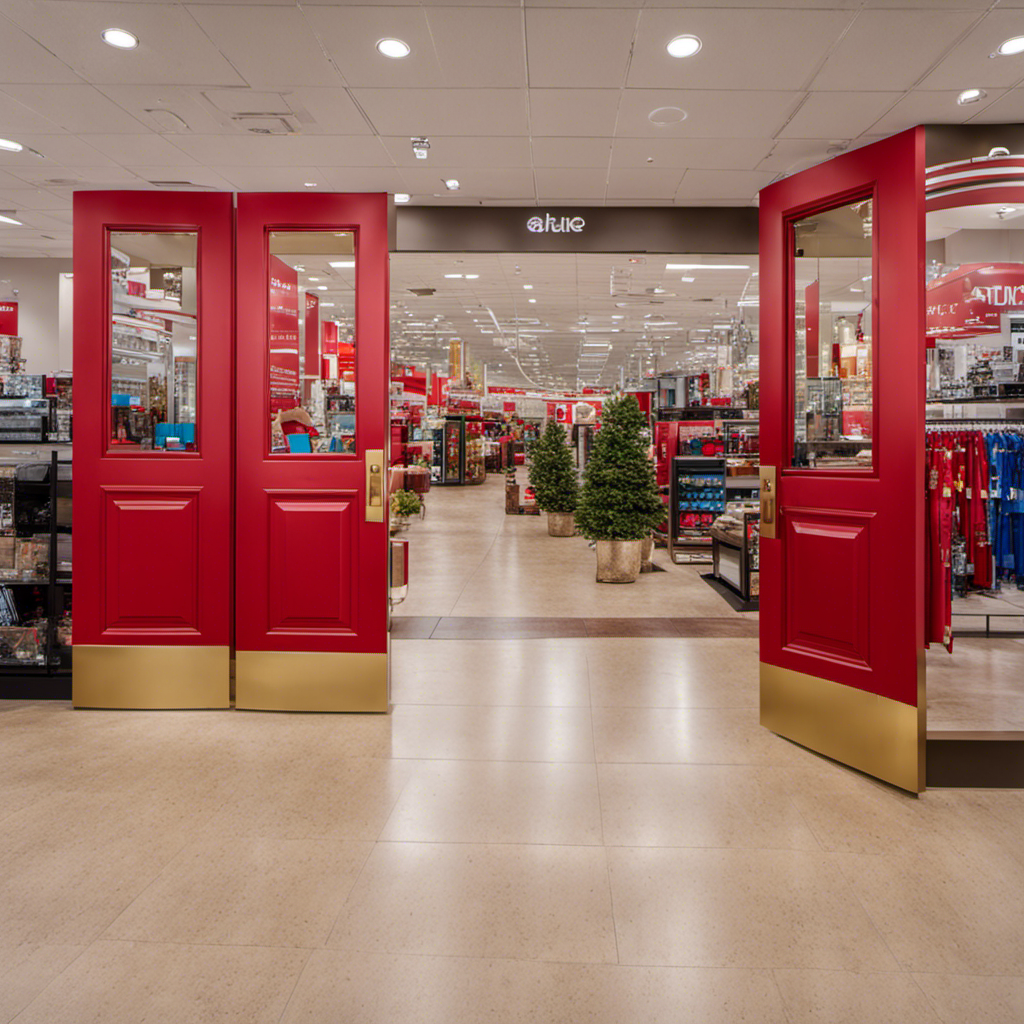An image showcasing the grand entrance of the at Home Decor Superstore in Cherry Hill, NJ