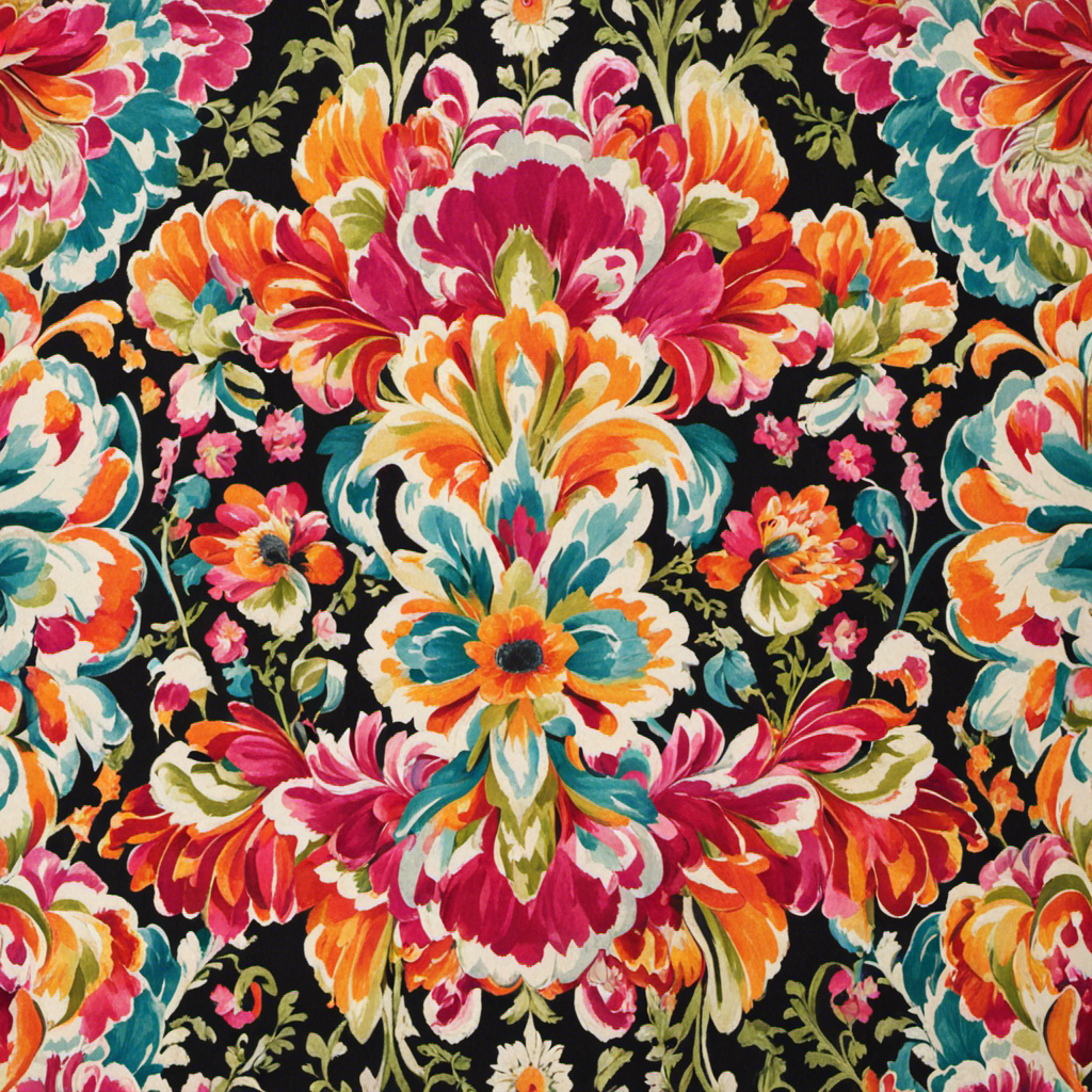 An image showcasing a vibrant living room adorned with the exquisite Home Essentials Lightweight Decor Fabric 45'-Tatiana Confetti