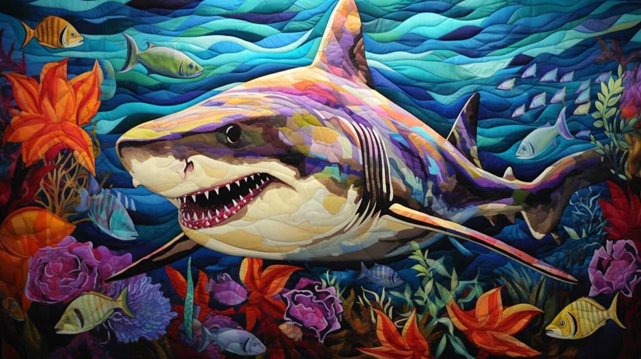 shark quilt cover