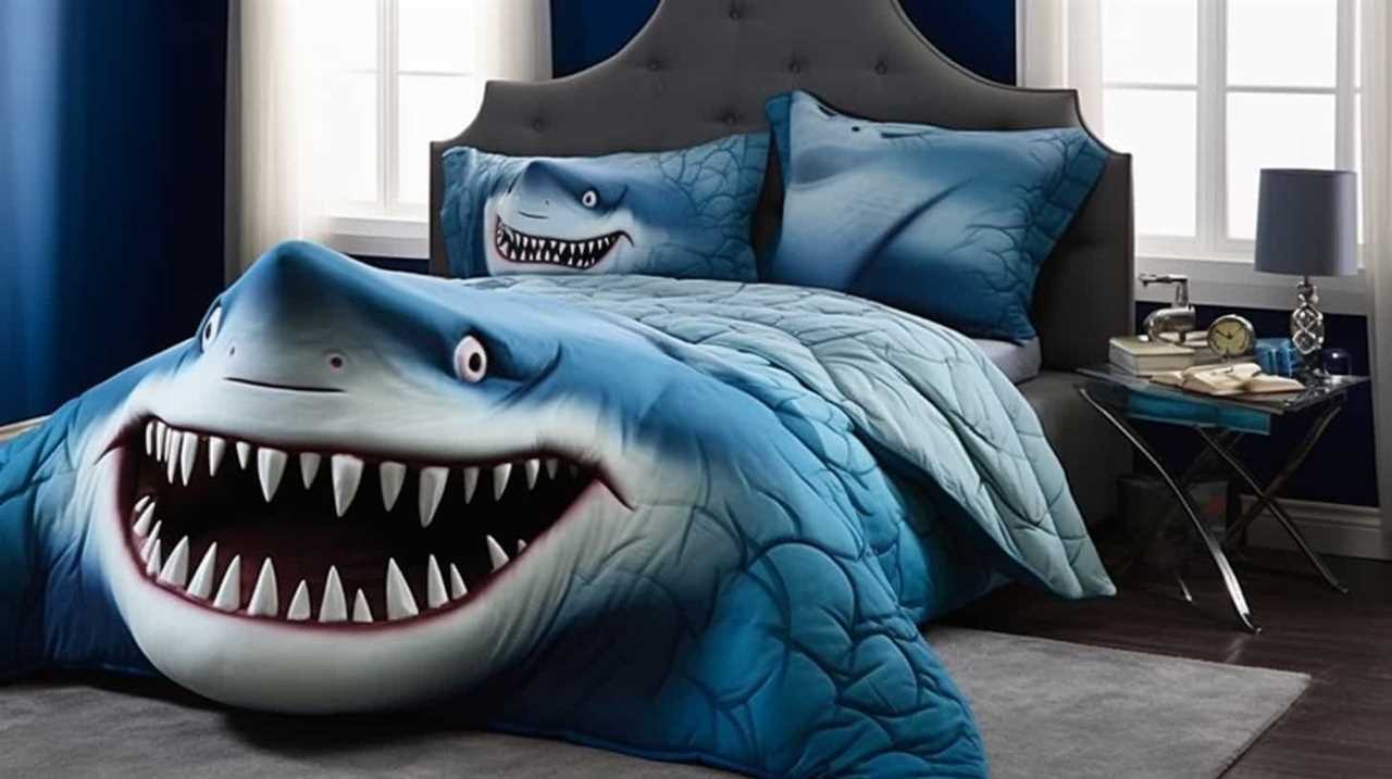 shark bedding queen