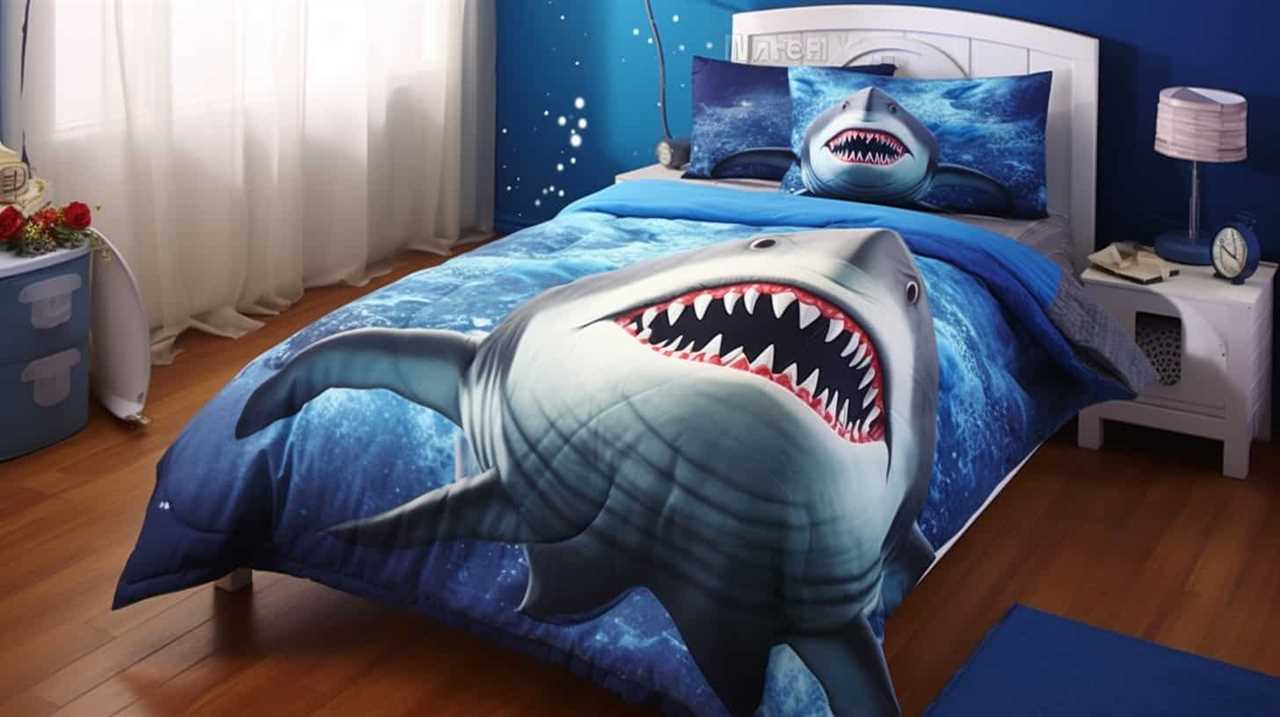 shark baby bedding