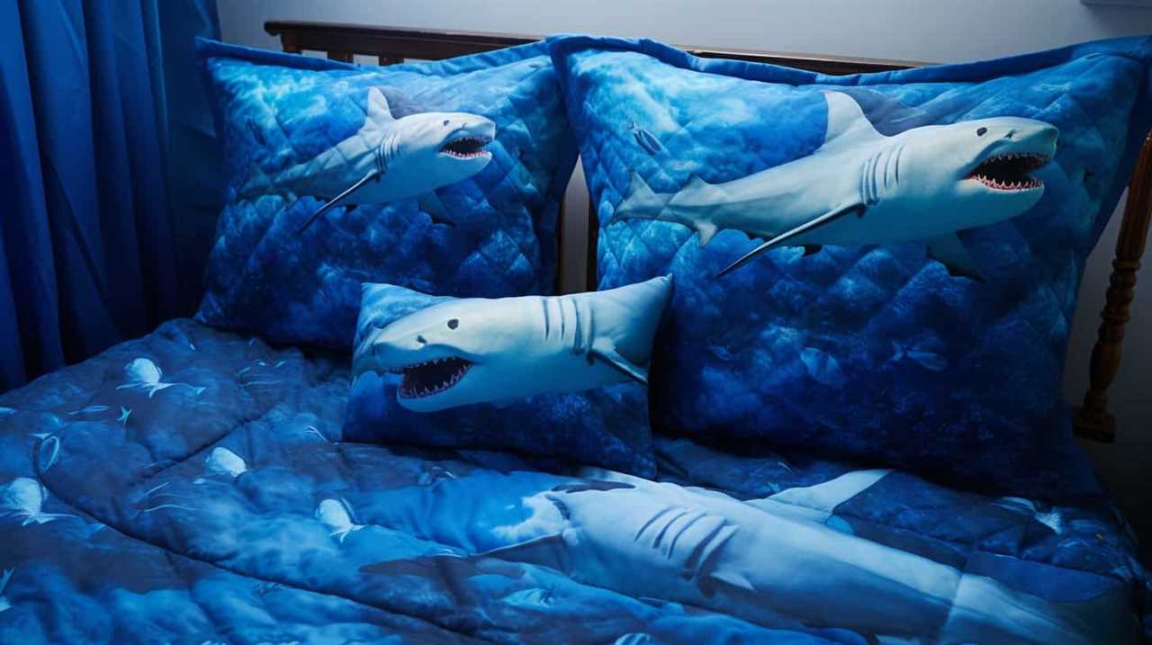 shark bedding 100 cotton