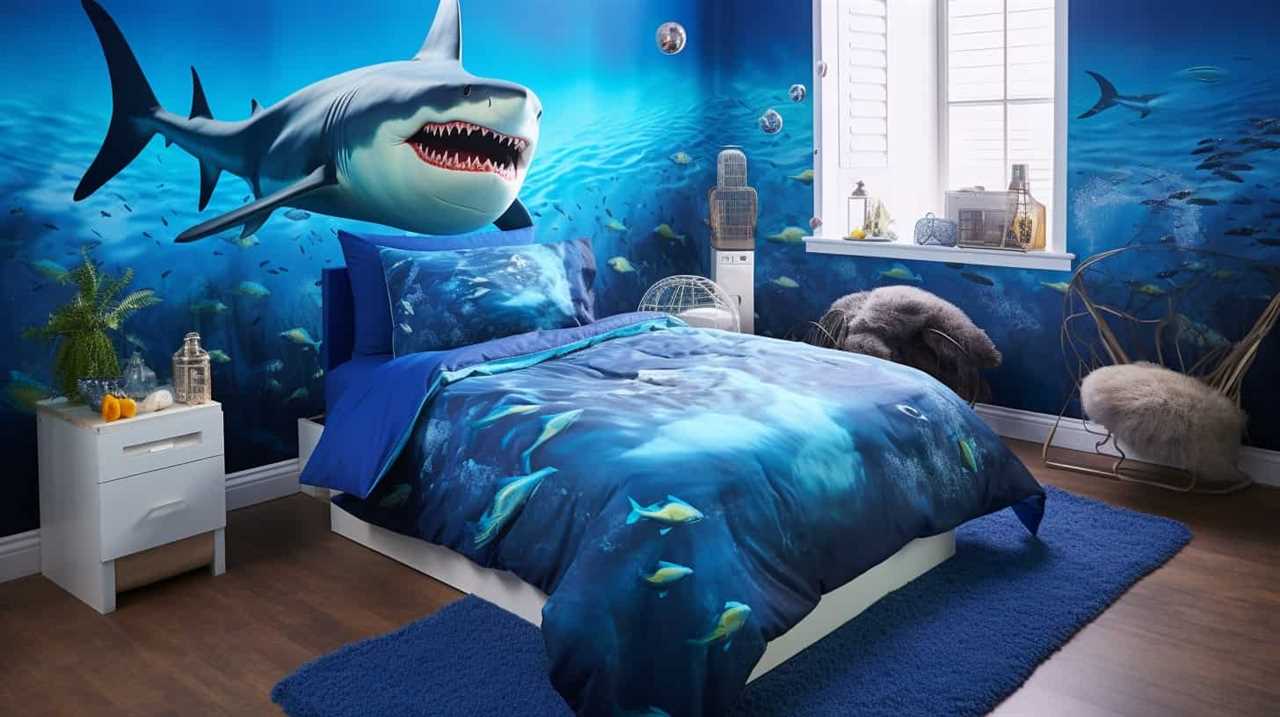 dream factory shark bedding
