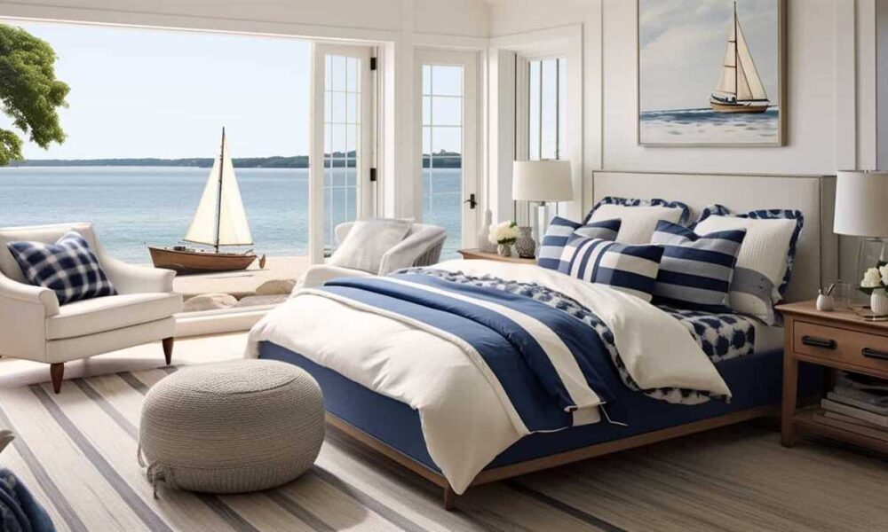 thorstenmeyer Create an image showcasing a cozy beach house bed 766daf05 4045 4f93 807a 733cba2910ea IP403721 2