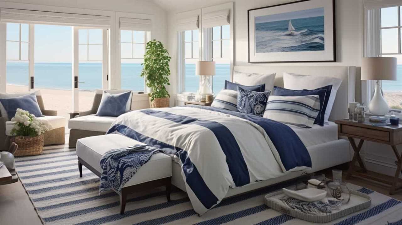 thorstenmeyer Create an image showcasing a cozy beach house bed 956348e2 9b4d 4b59 8933 c2c4857eac01 IP403722