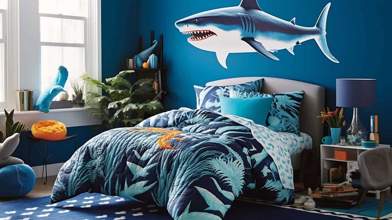 shark bedding king