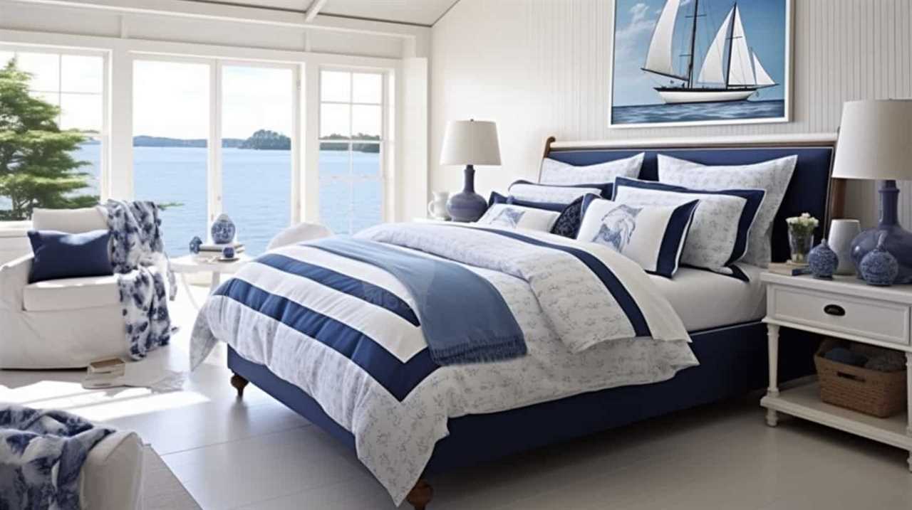 clearance nautical bedding