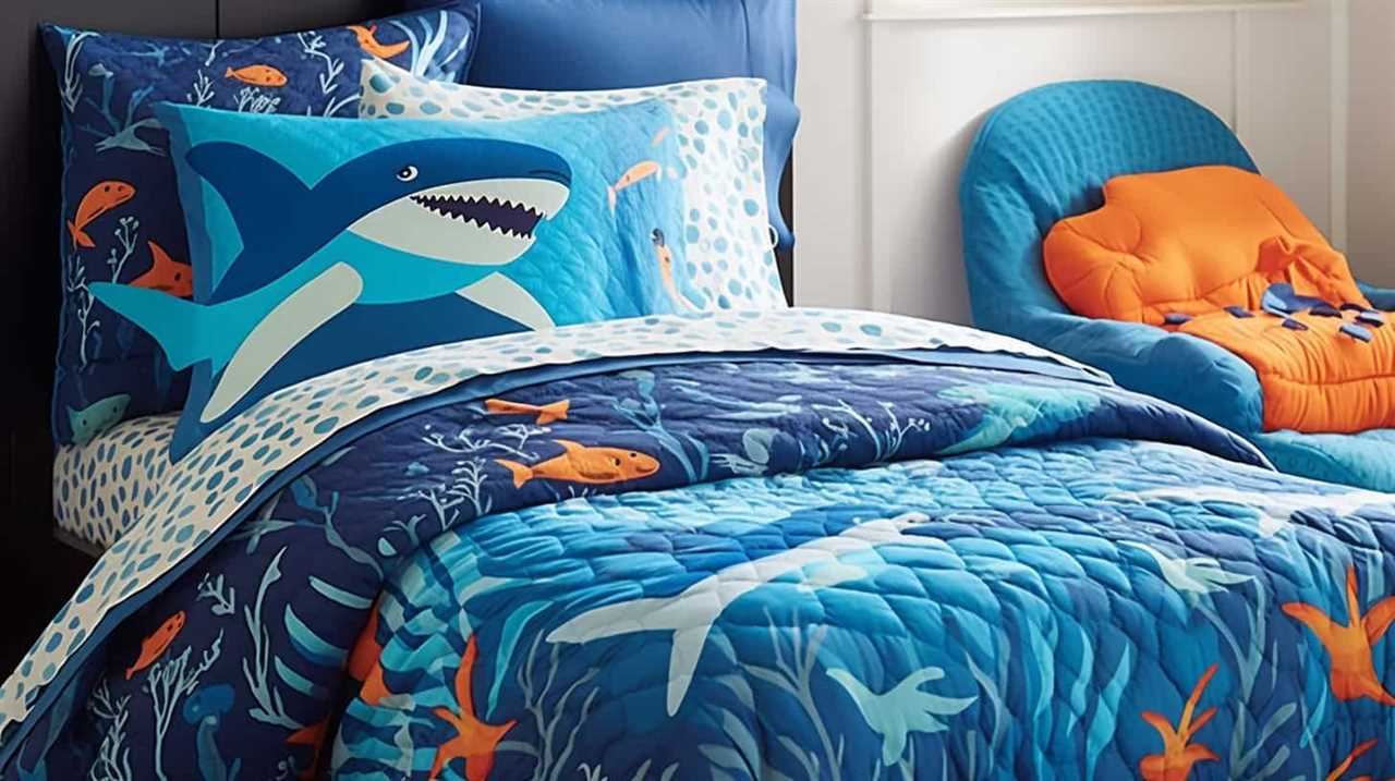 shark twin bedding sets