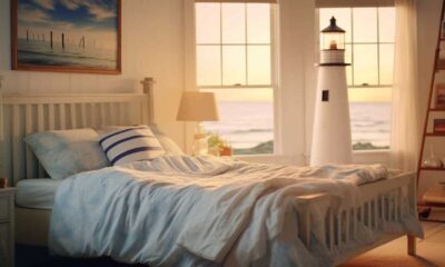 thorstenmeyer Create an image showcasing a cozy coastal bedroom 93c30ca0 8492 4e07 8866 5a29d691e0ea IP403654 3