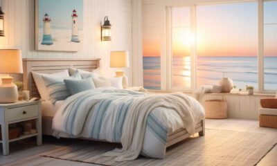 thorstenmeyer Create an image showcasing a cozy coastal bedroom de4505e3 c027 40ec 9054 03dc15c53ada IP403659 3