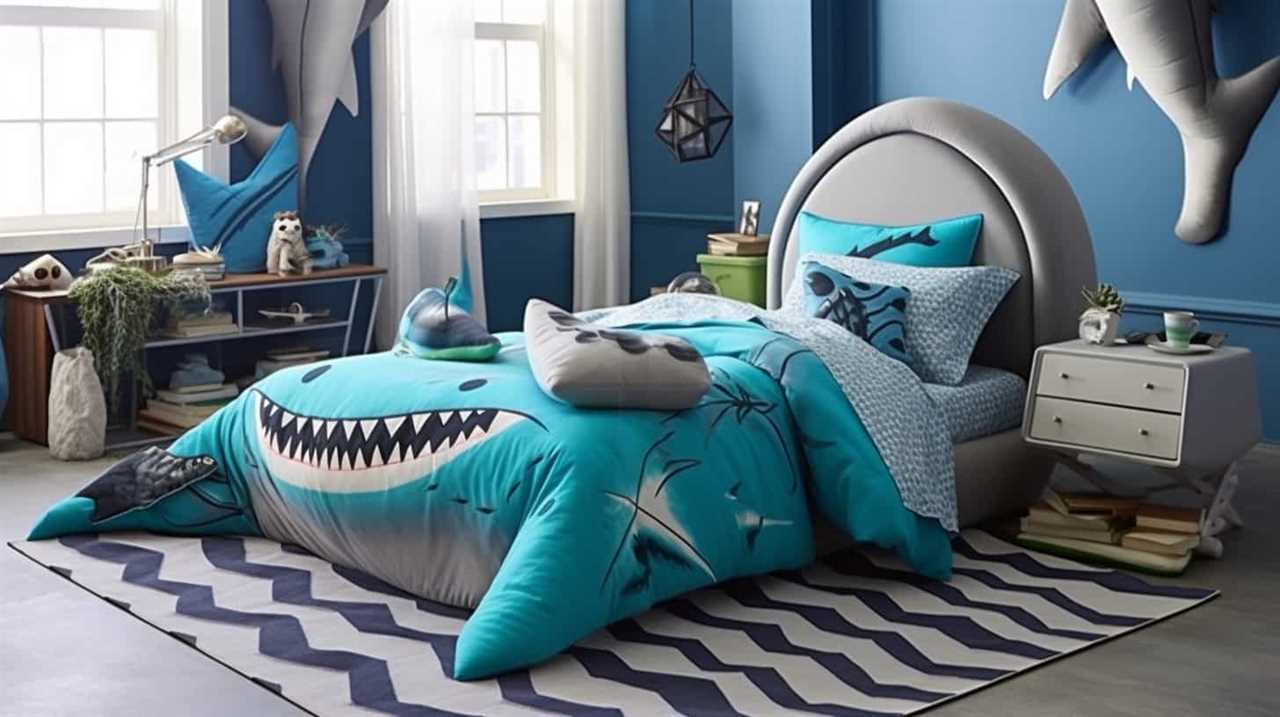 shark toddler bedding