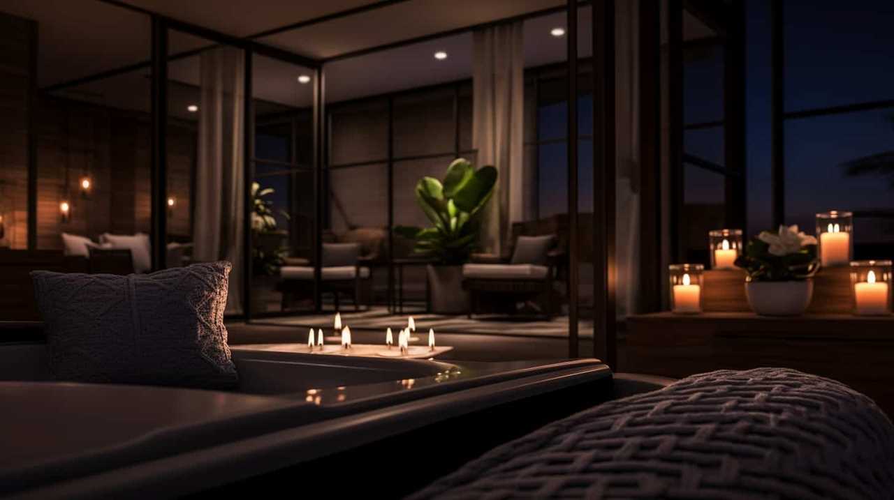 thorstenmeyer Create an image showcasing a dimly lit spa room w a6d2d34f 4123 4c82 8181 6c37ac2bc72e IP388370 6