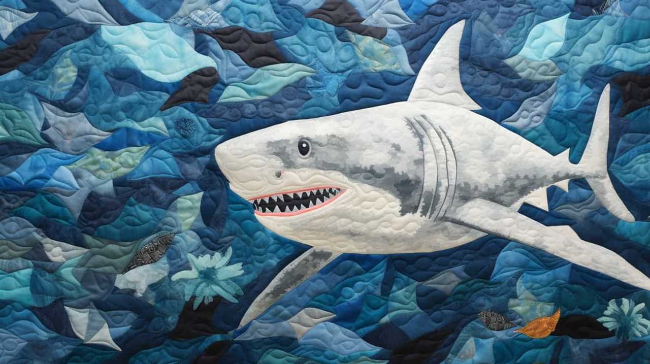 pottery barn shark quilt