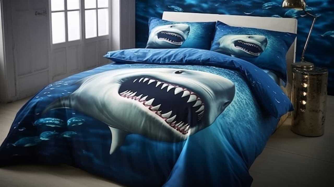 queen size baby shark bedding