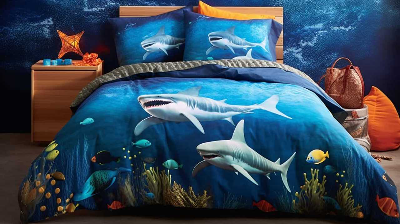 shark twin bedding sets