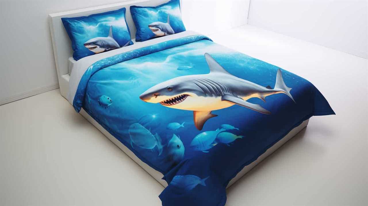 shark bedding full size