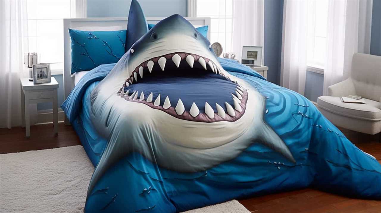 shark bedding double