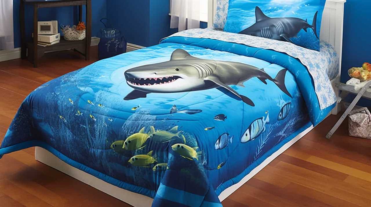 baby shark bedding set full size