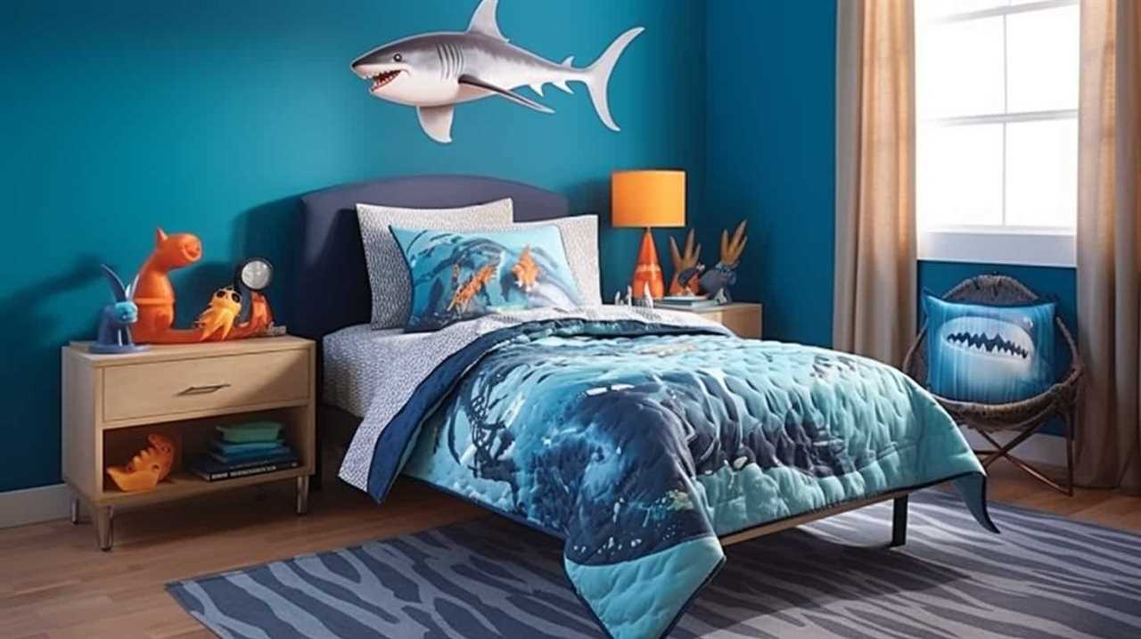 baby shark crib bedding set