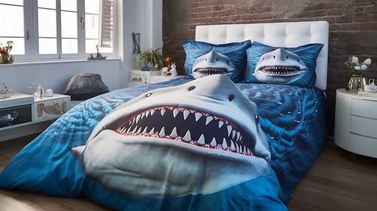 shark bedding set