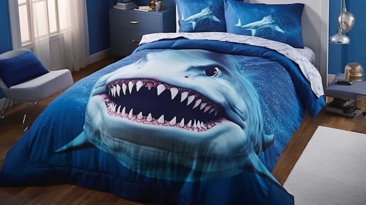 shark bedding for kids