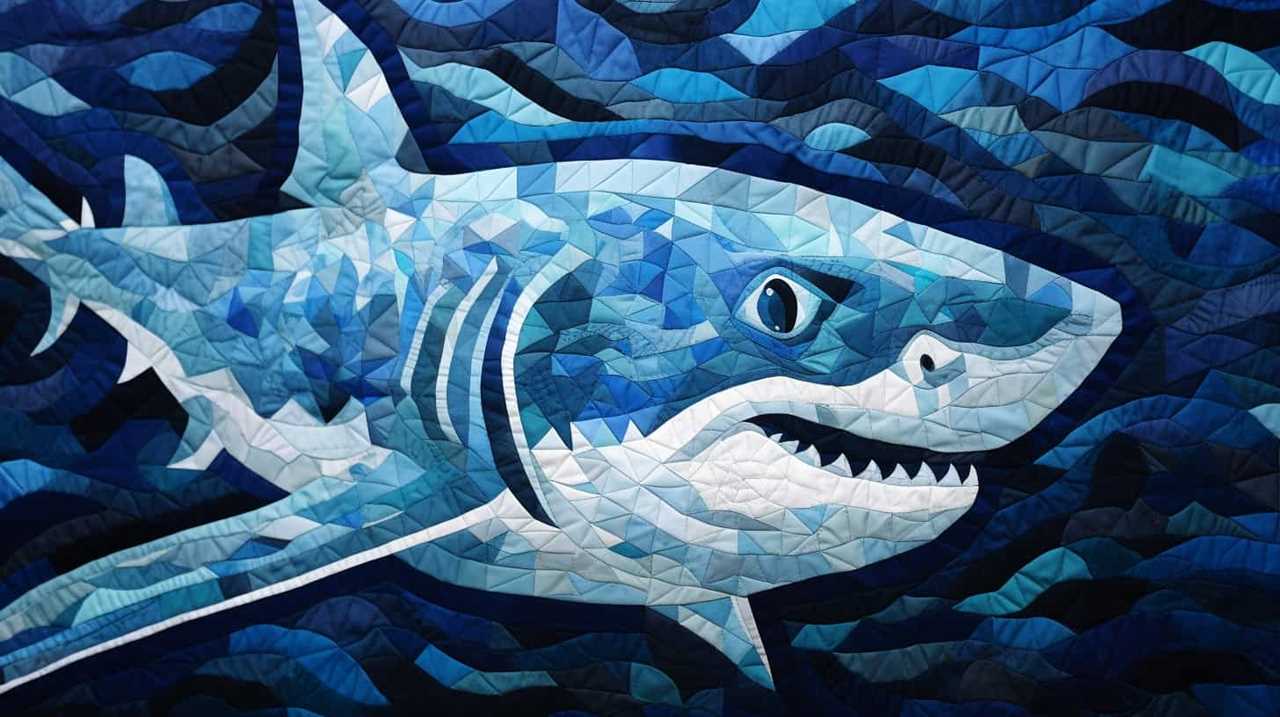 shark quilt pattern free