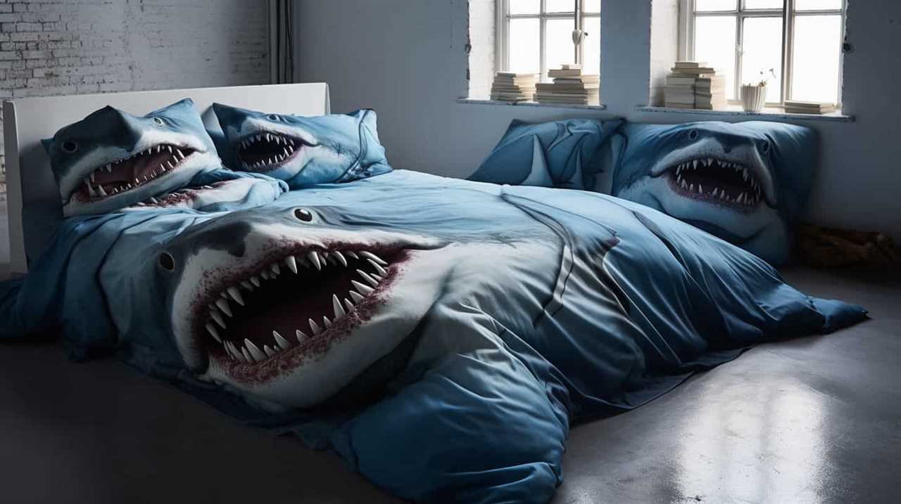 shark crib bedding