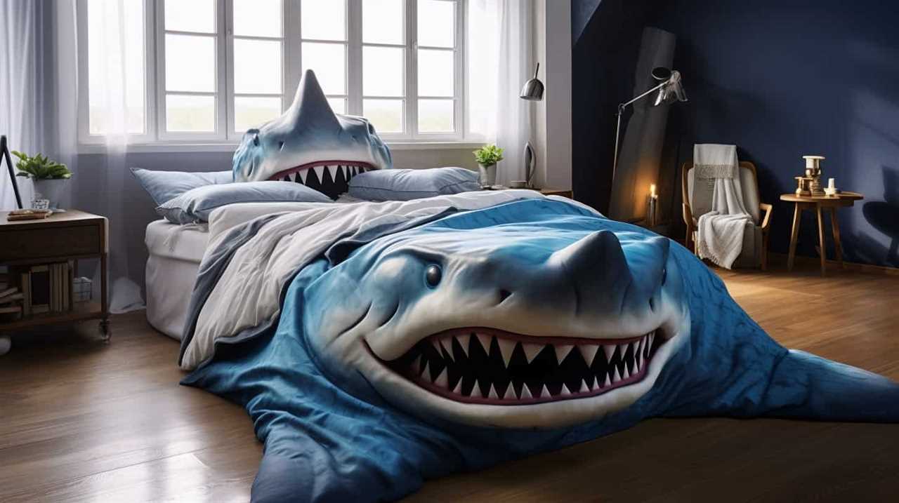 shark bed in a bag