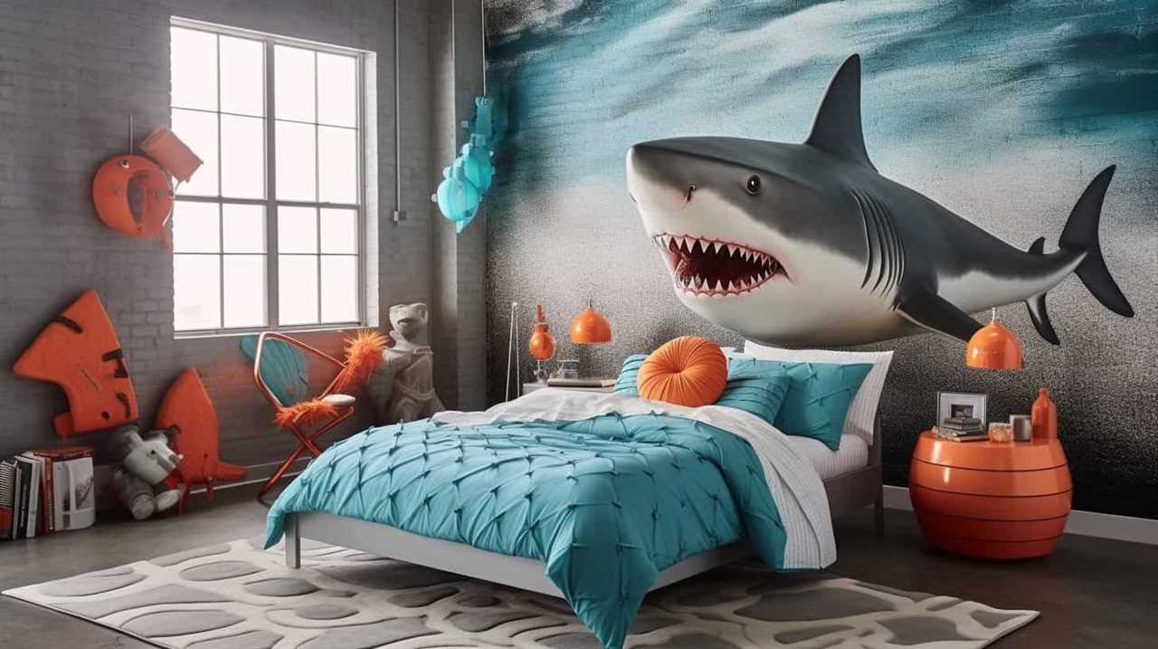 shark bedding twin