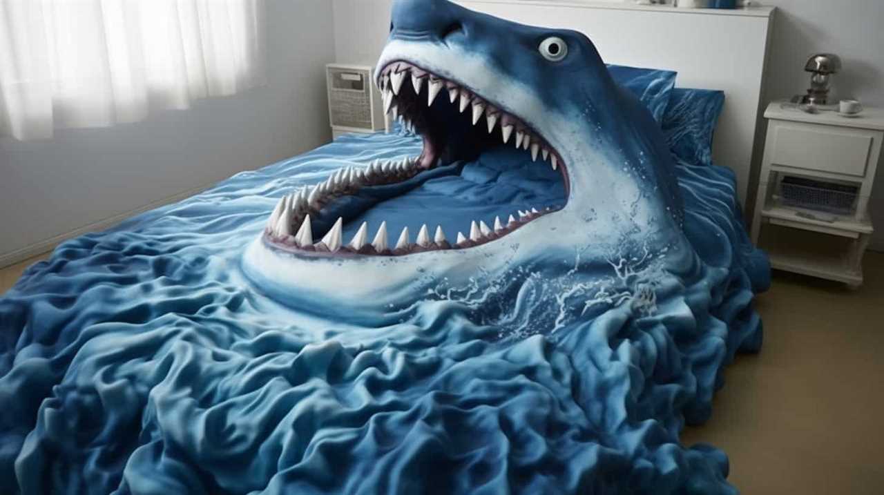 shark crib bedding