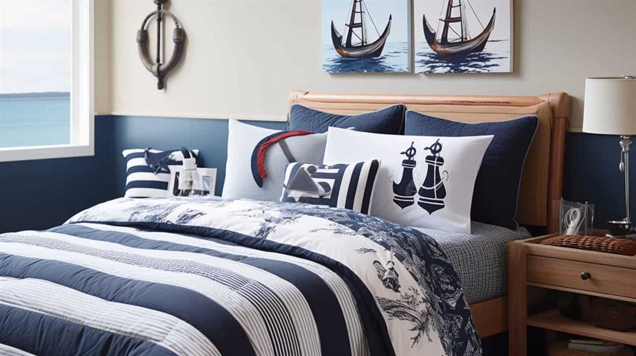 nautical decor bedding sale