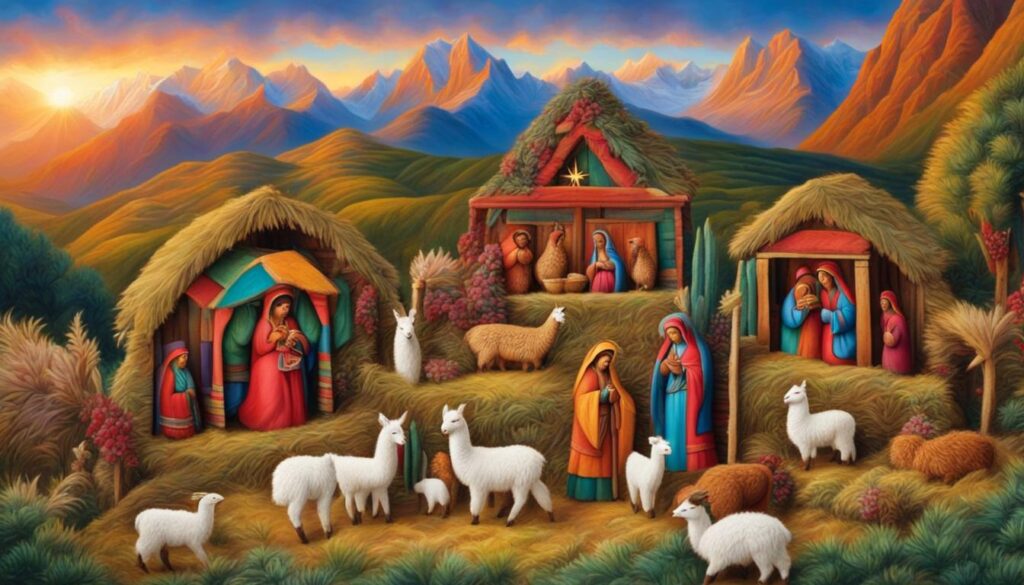 Peruvian Nativity Scene