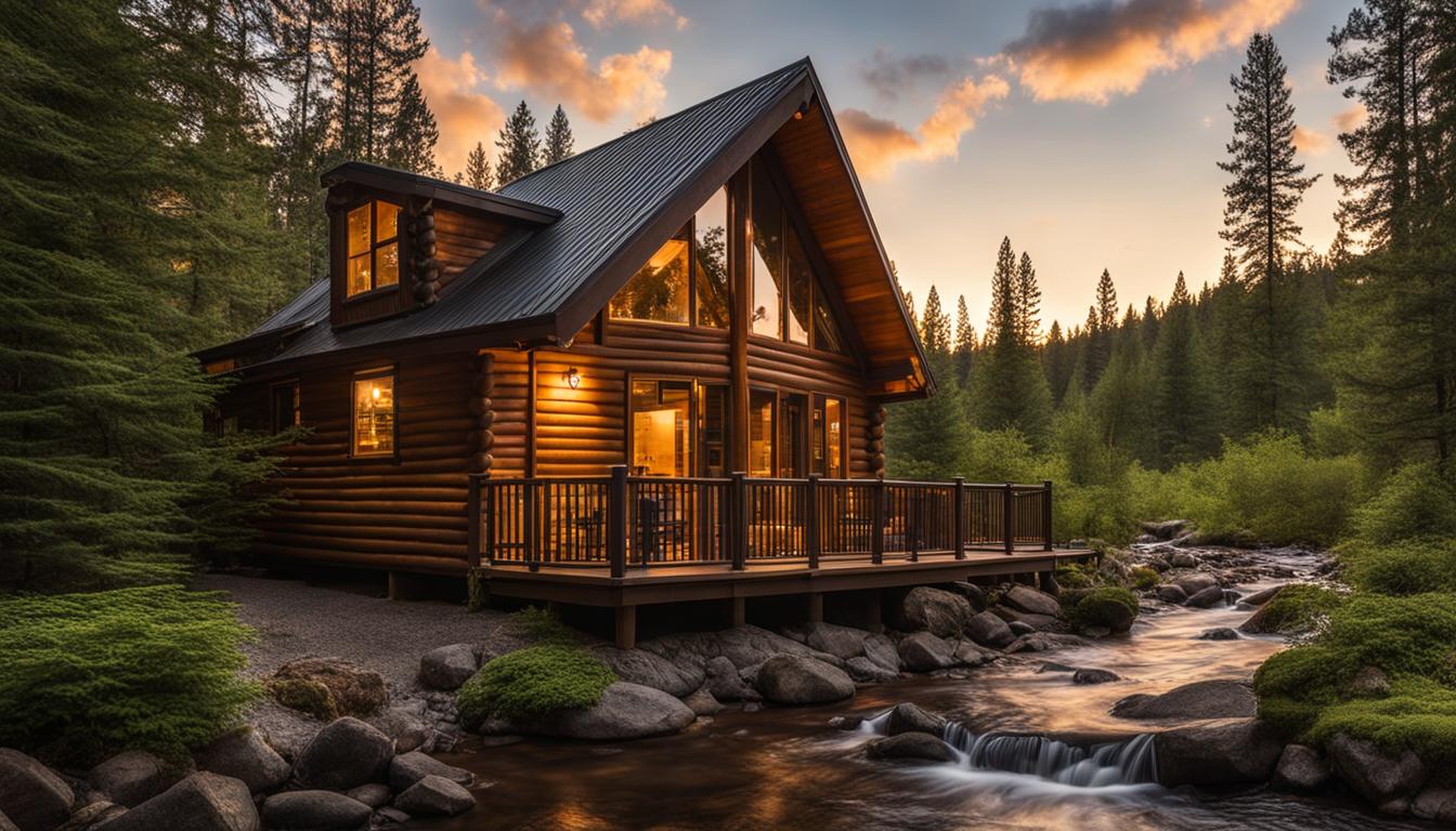 secluded cabins