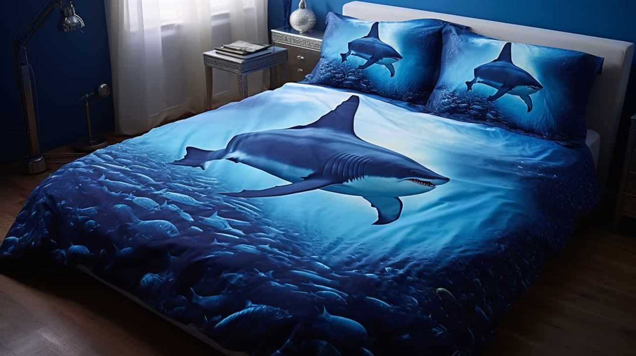 queen size shark bedding