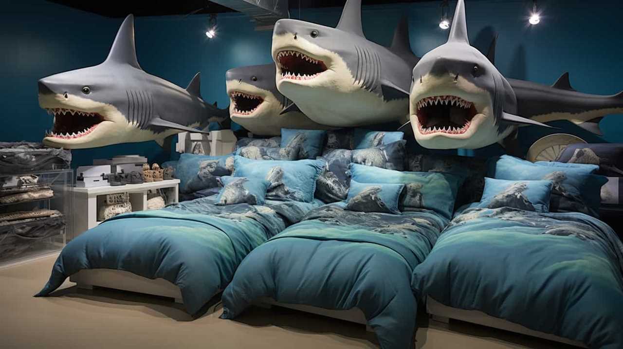 shark bedding single