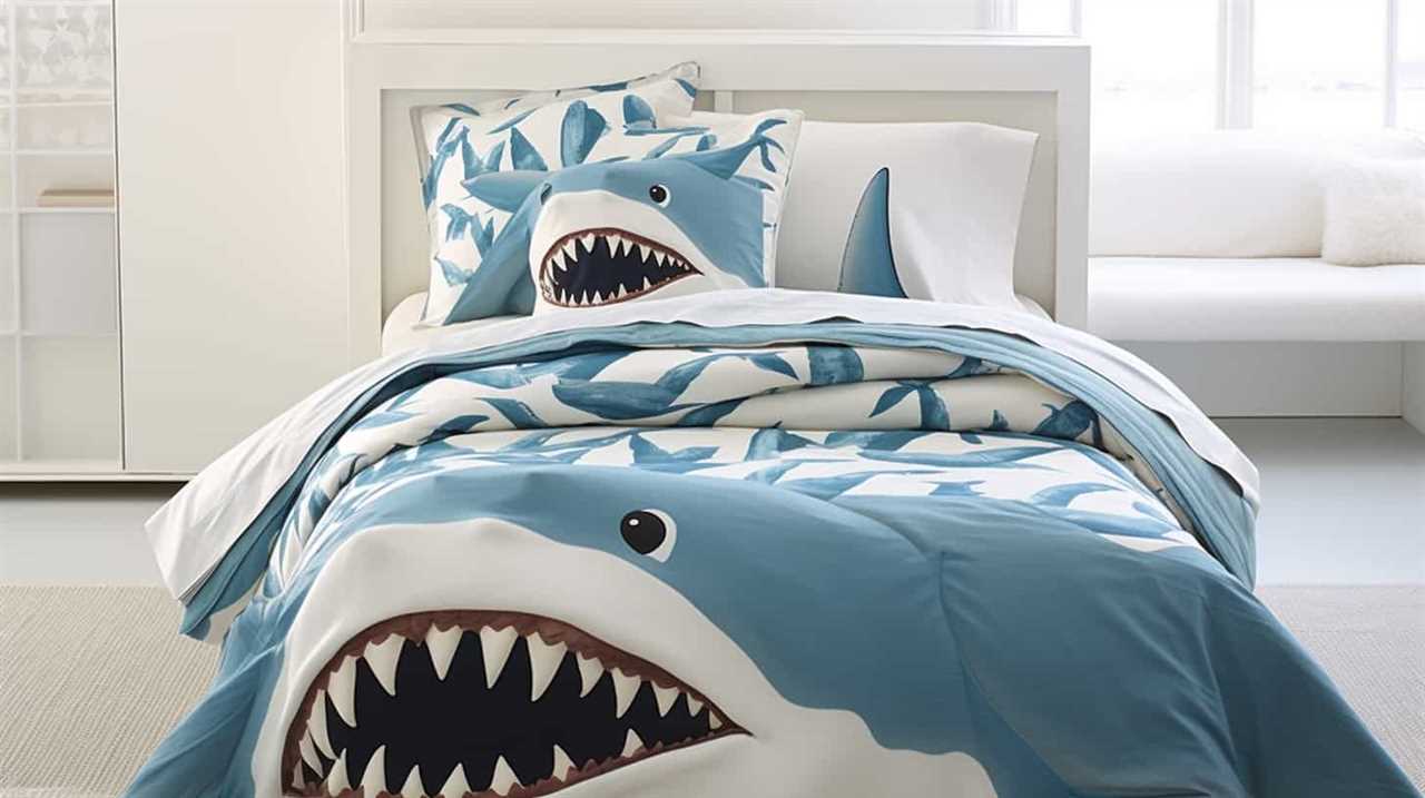baby shark full size bedding