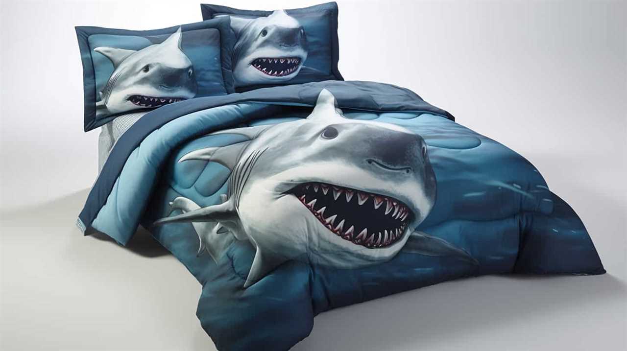 shark bedding full size