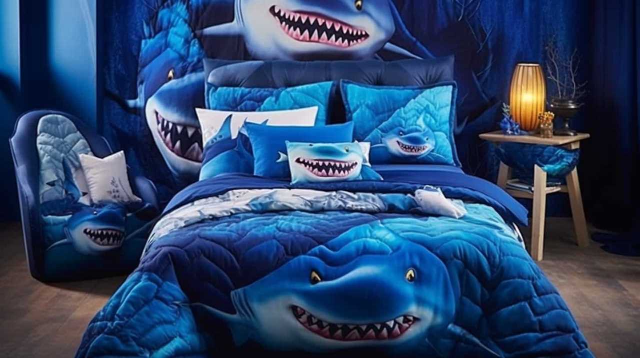 shark bedding twin