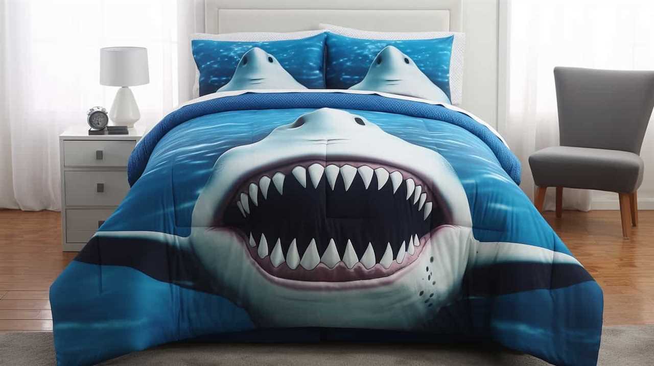 shark bedding queen size